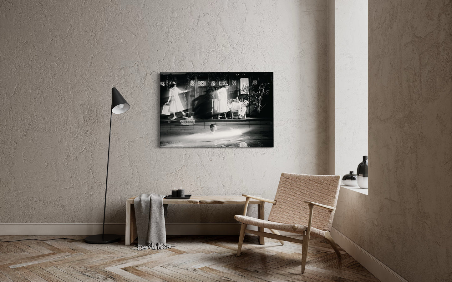 Porchester Baths | 1975 | 60 x 40 Inches Ed. 15